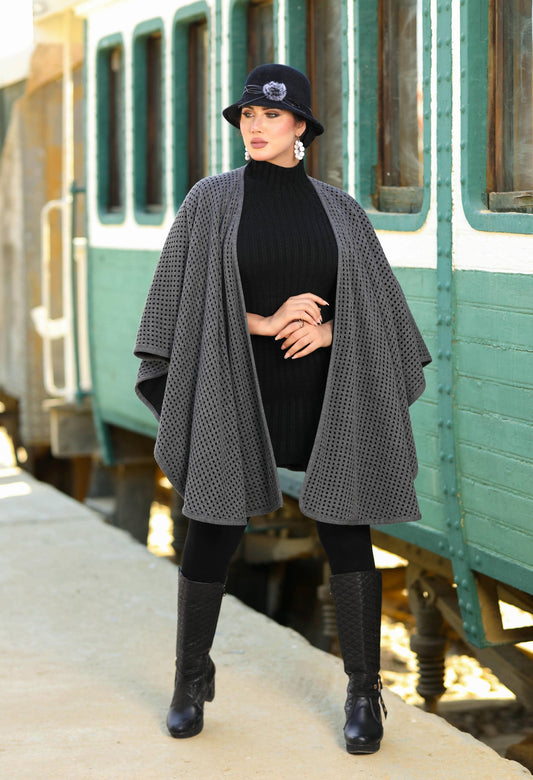 Double-Face Woolen Cap – 50027