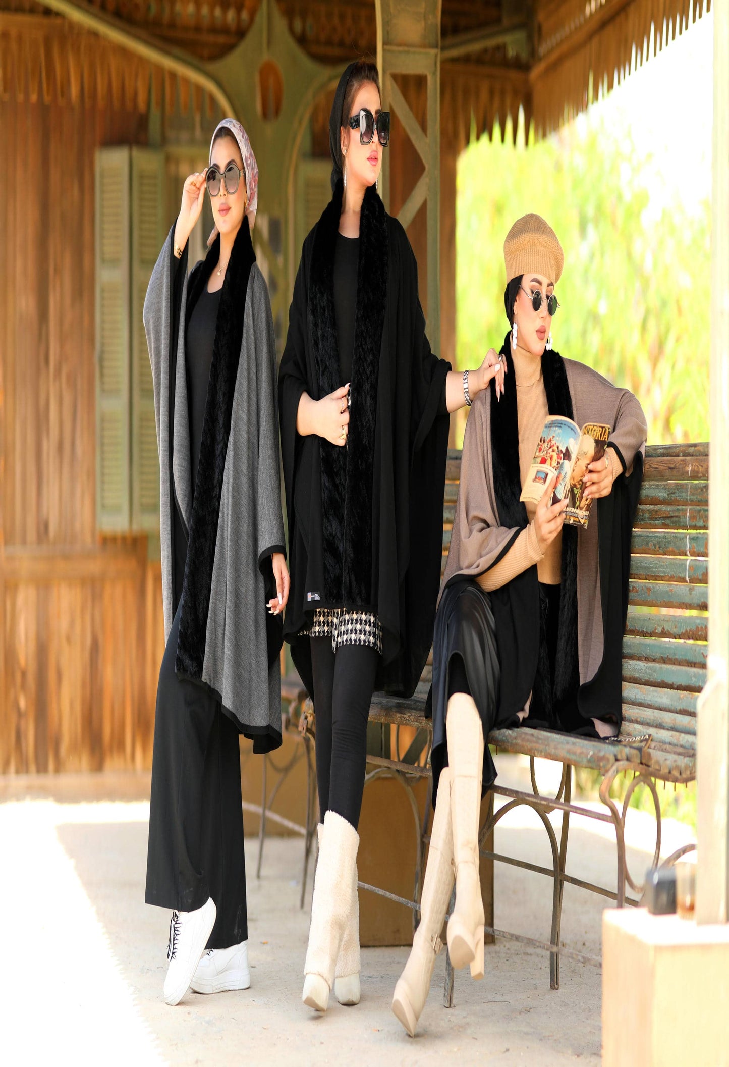 Knitted Double Face Cap – 50015